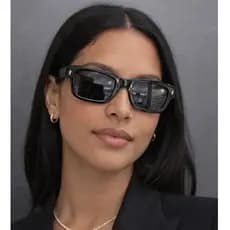 Óculos de Sol Feminino e masculino Quadrado Premium – Estilo Moderno e Sofisticado UV400”