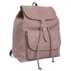 Mochila Feminina Bolsa Mochilinha com Detalhes em Perolado Trabalho Faculdade Seu Dia a Dia