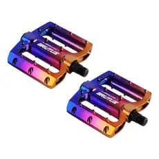 PEDAL PLATAFORMA ABSOLUTE BRUTUS CAMALEÃO ALUMÍNIO 9/16 ROSCA GROSSA MTB BMX DIRT DOWNHILL GRIP EXTREMO