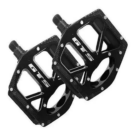 PAR PEDAIS PLATAFORMA GTS ALUMÍNIO ROSCA GROSSA 9/16 PARA BIKE