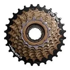 CATRACA 7 VELOCIDADES 14-28D ROSCA INDEX PARA BIKE 21 MARCHAS