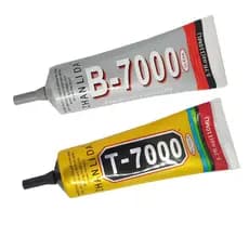 kit com 2 Colas grandes para Fixar Telas e Componentes de celular B7000 /T7000 (110 ml)