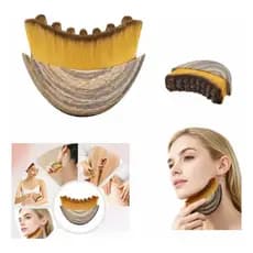Escova Drenagem Linfática Facial Massageador Rosto Relaxante