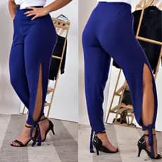 Calça Feminina Com Fenda Lateral Calca Jogger Feminino Moda Feminina Promoção
