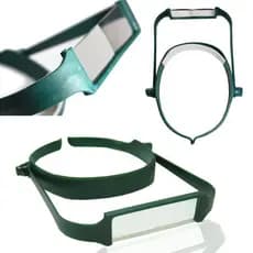 Lupa De Cabeça com Lente de 2.5 X (COR VERDE)