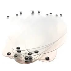 Viseira Capacete Transparente San Marino (20 Unidades) SERVE NOS TAMANHOS 56 /58 e 60