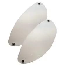 Viseira Capacete Transparente San Marino (2 Unidades) SERVE NOS TAMANHOS 56 /58 e 60