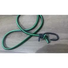 Kit Cordas Elásticas Extensoras 1,50 mts Gancho de Aço P/Carga Carro Moto Bicicleta Bagageiro Carrinho