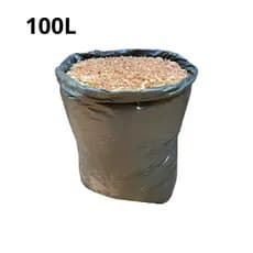 Maravalha de Pinus 100L para Hamster, Coelhos, Roedores e Aves | Madeira Natural Sem Químicos