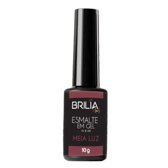 Esmaltes Gel Brilia Nails Meia Luz Cabine Led/Uv 10g