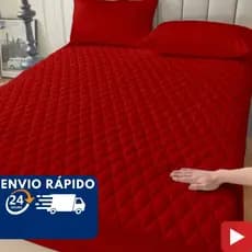 Protetor Colchão Impermeável Com Elástico Capa Colchão Ultrassonico Berço Solteiro Casal Queen