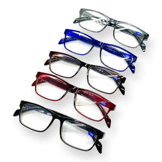 Óculos De Leitura Com Filtro Azul +1.00 Até +3.50 Masculino/ Feminino Grau P/ Presbiopia 5822
