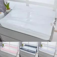 Trocador de Comoda Fraldas Americano Anatômico Para Bebe Plastificado Impermeável