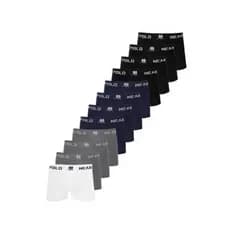 Kit Cuecas Boxer Microfibra 100% Poliéster Polo Wear Adulto Masculino Sortida Sem Costura