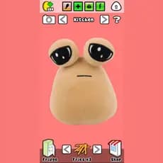 Pou Pelúcia Brinquedo Furdiburb Pet Alienígena 22cm Bichinho Emotion Macio e Fofo