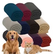 Kit 4 Mantas Pet Soft Microfibra 90x110cm Super Macias Para Cachorro e Gato Sortidas