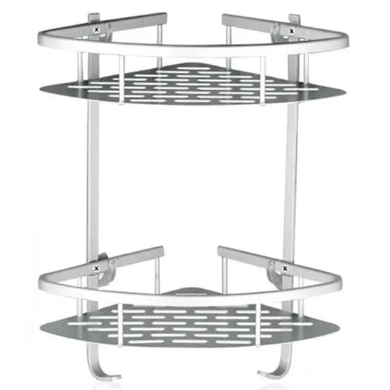 Suporte de Shampoo Aluminio Rack de Banheiro Sabonete Prateleiras Parede