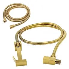 Engate Ducha Higienica Chuveirinho 1 Metro e 20cm Banheiro Lavabo Mangueira Lavabo Hidraulica Sanitario Flexivel