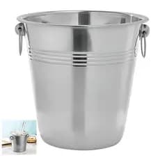 Balde de Gelo Inox 3 Litros Bebida Vinho Cerveja Festa Evento Reuniao Comemoraçao Aniversario