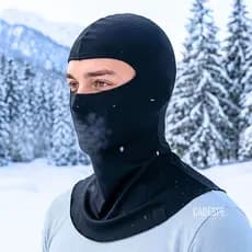 Touca Ninja Térmica Balaclava Longa Frio Inverno Ciclismo Motoqueiro Moto Trabalho Preta