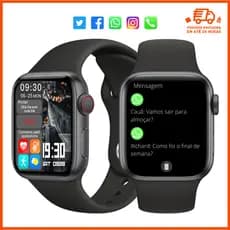 Relógio Smartwatch HW12 40mm Frequência Cardíaca, Coloca Foto, Chamada, Relógio Masculino Feminino