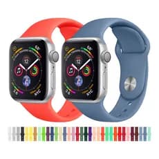 Pulseira de Silicone Substituível Para Smartwatch Apple Watch Ultra Macio  38/40/41mm 42/44/45mm