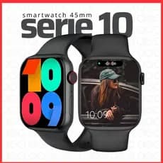Smartwatch IWO 45mm + Película Relógio Inteligente Unissex WhatsApp Compatível Android iOS