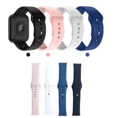 Pulseira Substituível Para Relógio Smartwatch D20/D13/Y68 e D18 Silicone Ultra Macio Várias Cores