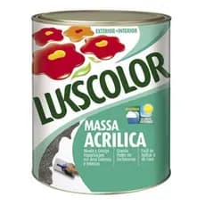 Massa Corrida Acrílica 900ml Lukscolor Exterior 1/4