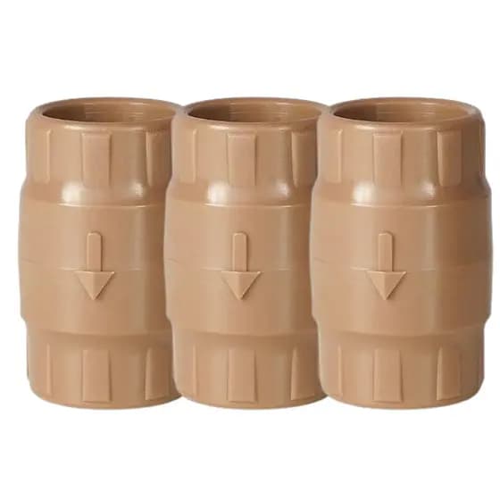 Kit 3un Válvula de Retenção Soldável Hidráulico 25mm Estrela