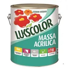 Massa Corrida Acrílica Lukscolor Galão 3,6lts