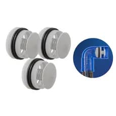 3un Válvula Retenção Veda Água Inteligente 20mm 1/2' Estrela