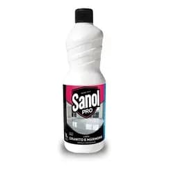 Limpa Granito E Mármore Concentrado Profissional 1lt Sanol