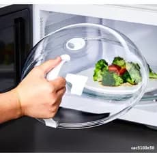 Tampa Para Alimentos Multiuso Pratos Microondas Plástico Clink