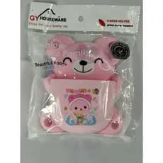 saboneteira ursinho infantil Rosa - Azul - Amarela