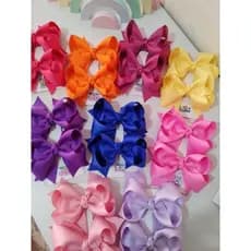 kit 3 laços boutique, kit de laços, laço infantil, laço de criança, laço de bebê, tiara, faixinhas.