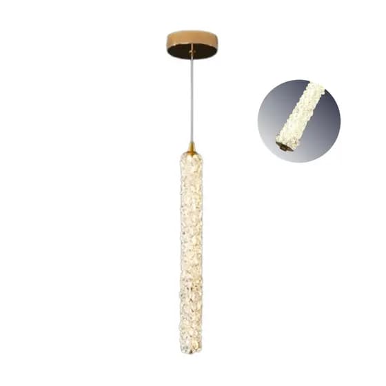 Pendente Led Cristal Decor Cinderella Cabeceira de cama