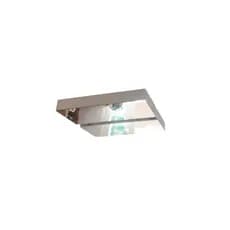 Plafon Rebatedor Vazado Quadrado Espelhado 50 cm Branco Quarto Sala de Estar Living