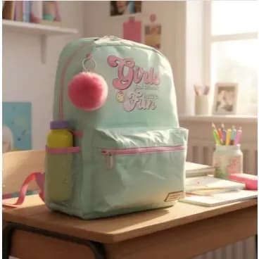 Mochila costas Feminina Juvenil conforto, praticidade e muito espaço