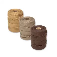 Kit 3 Rolos de Corda 3mm Trançada Polipropileno Com Alma Náutica p/ Móveis, Amarrações, Selaria, Pesca e Içamento