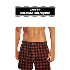 KIT com 2 Cuecas Samba Canção Liganete Short de Dormir Masculino Pijama Masculino Barato ENVIO JÁ