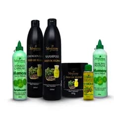 Kit Óleo de Mamona Maycrene Para Cabelos Secos, Ressecados e Quebradiços - Até 6 Produtos Disponíveis, ESCOLHA SEU KIT