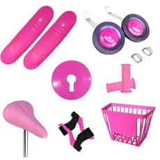 Kit De Montagem Para Bicicleta Infantil Aro 16 Cores