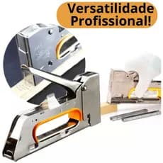 Grampeador Profissional Multifuncional 4 a 8mm Tapeceiro, Estofados, Carpintaria, Moveis