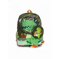 Mochila Infantil Creche Escola Menino Dinossauro Astronauta coelhinho capivara 22178