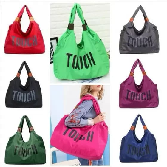 Bolsa Feminina Impermeável nylon ombro Passeio Grande promoção (TOUCH)