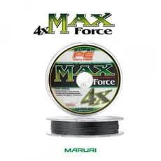 Linha Pesca Multifilamento  Super PE Max Force 4X(4 FIOS) Cinza 100 metros (VARIAS MEDIDAS)
