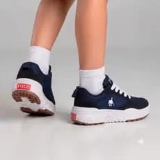 Tênis Masculino Infantil Menino Casual Polo Imperial Joy Confortavel Escolar Leve e Macio Premium
