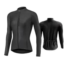 Camisa Feminina Ciclismo Bike Mtb Com Bolsos Traseiros Zíper Frontal E Proteção Solar UV Fator 50