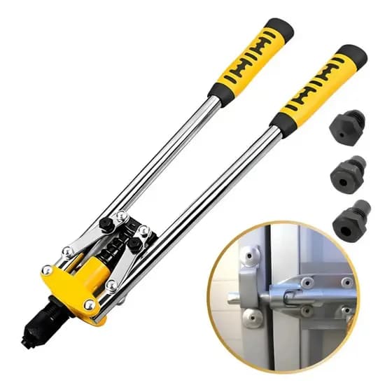 Alicate Arrebitador Profissional Tipo Alavanca 17 Polegadas Reforçado para Rebite Manual